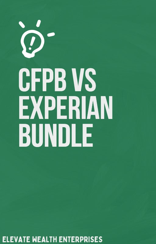CFPB VS EXPERIAN BUNDLE