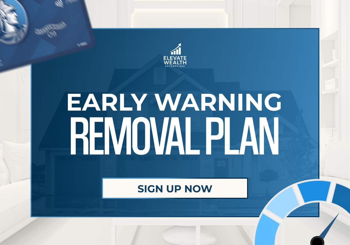 Early Warnings Removal Plan